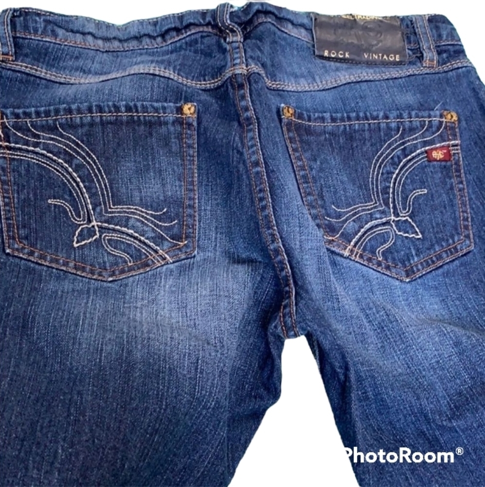 𝅺VINTAGE Women’s Bootheel Trading Co. Bootcut Jeans - Picture 4 of 9